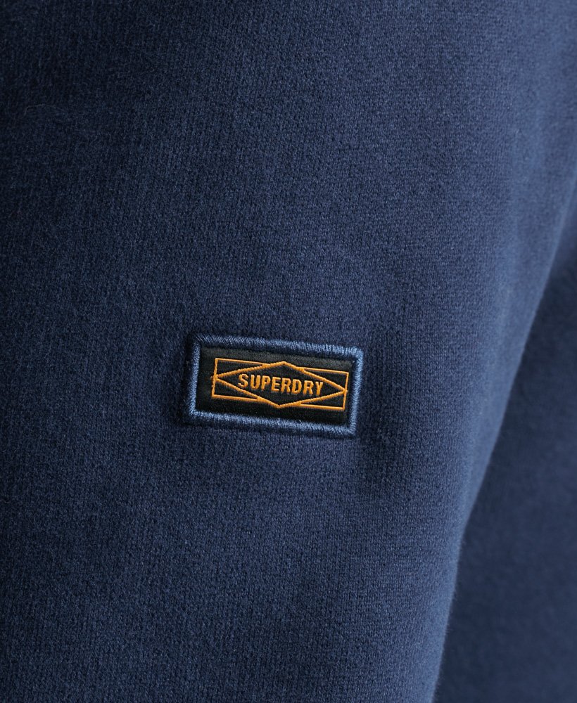 Mens - Script Style Workwear Hoodie in Regal Navy | Superdry UK