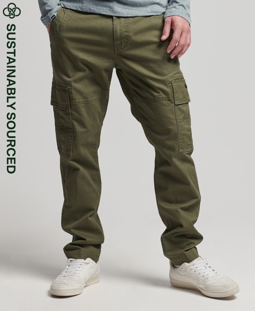 Superdry Uomo Abbigliamento Pantaloni e jeans Jeans Jeans a zampa & bootcut Pantaloncini cargo pesanti in cotone biologico Vintage Core 