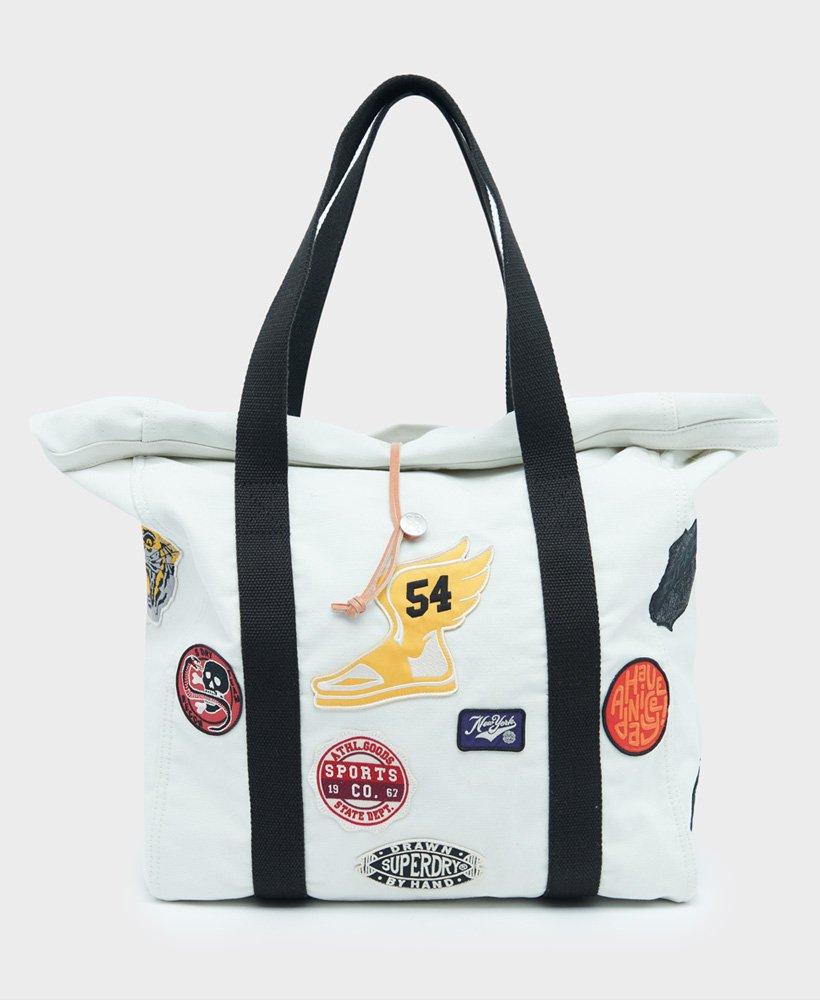 Superdry Organic Cotton Canvas Tote Bag - Women's