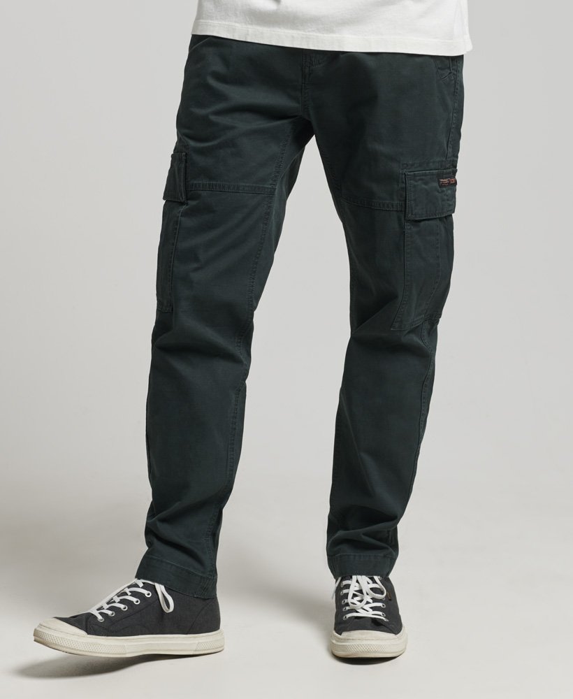 Men's - sale Core Cargo Pants in Draft Olive | Superdry UK