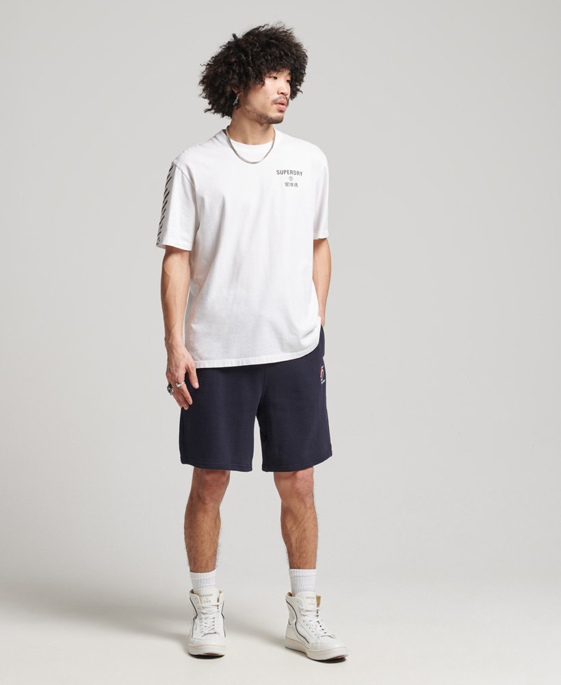 Mens - Code Core Sport T-Shirt in Optic | Superdry UK