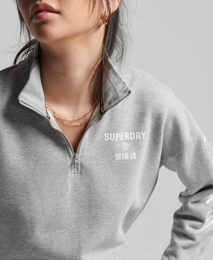 Superdry quarter sale zip