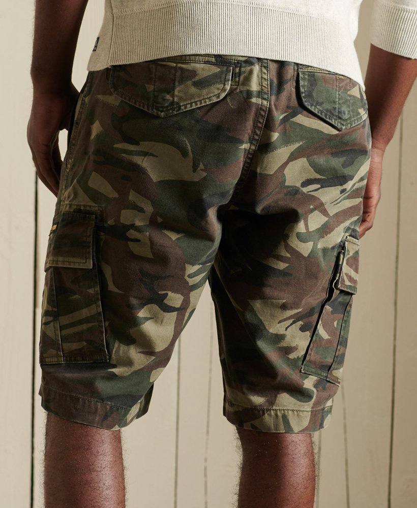 Men's - Core Cargo Shorts in Nathan Camo | Superdry UK