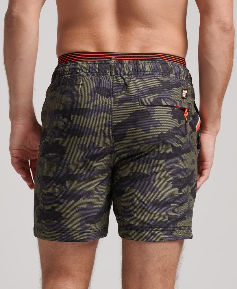 Superdry State Volley Swim short cuba coral 