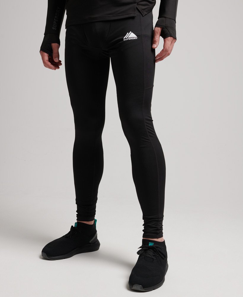 Buy Superdry Black Seamless Base Layer Leggings from Next USA