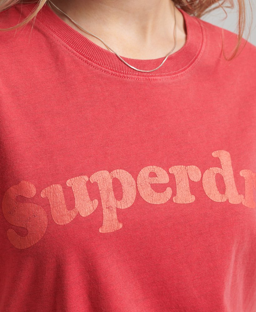 Superdry Womens Cooper Classic 70S Logo T-Shirt | eBay