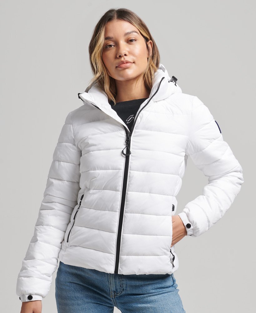 Superdry Hooded Puffer - Womens Jackets