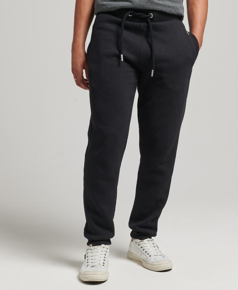 superdry.com | Organic Cotton Vintage Logo Embroidered Joggers