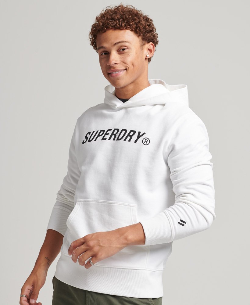 Superdry white hoodie online