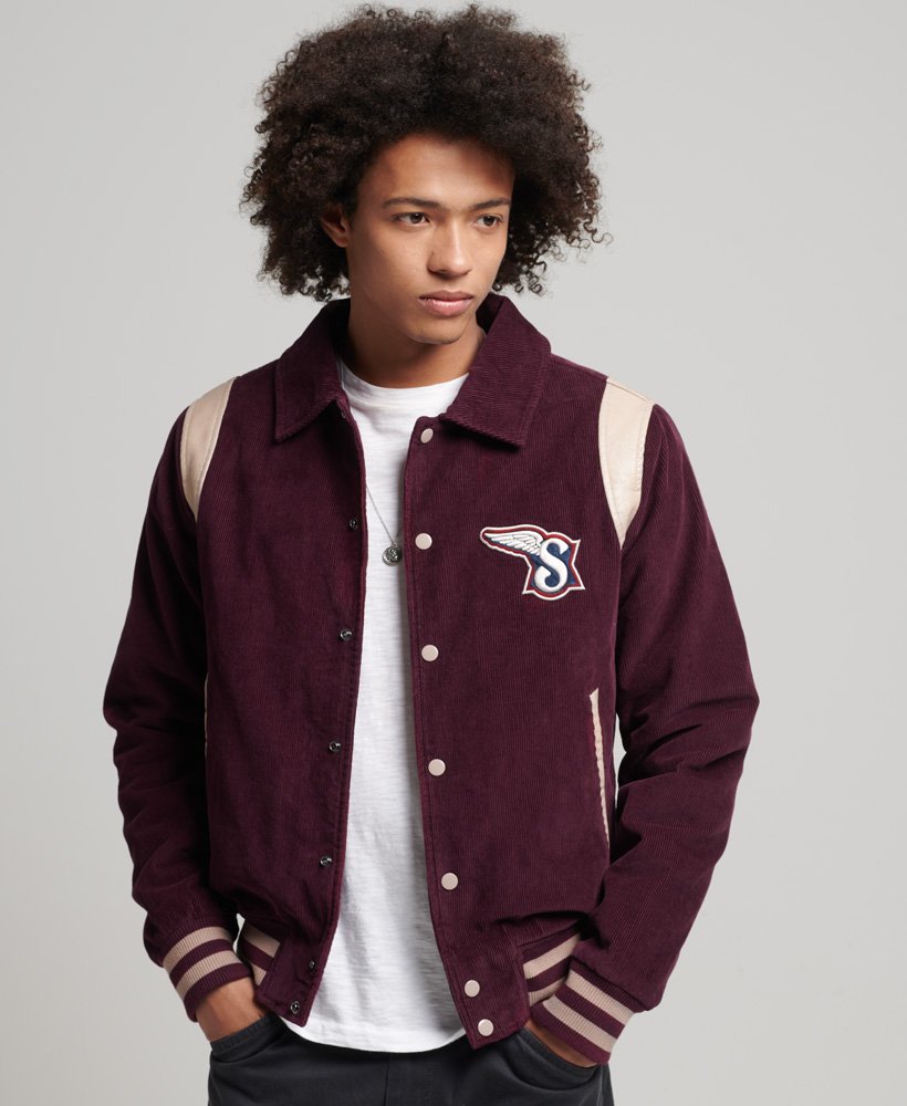 Superdry VARSITY - Blouson Bomber - winter purple/violet 