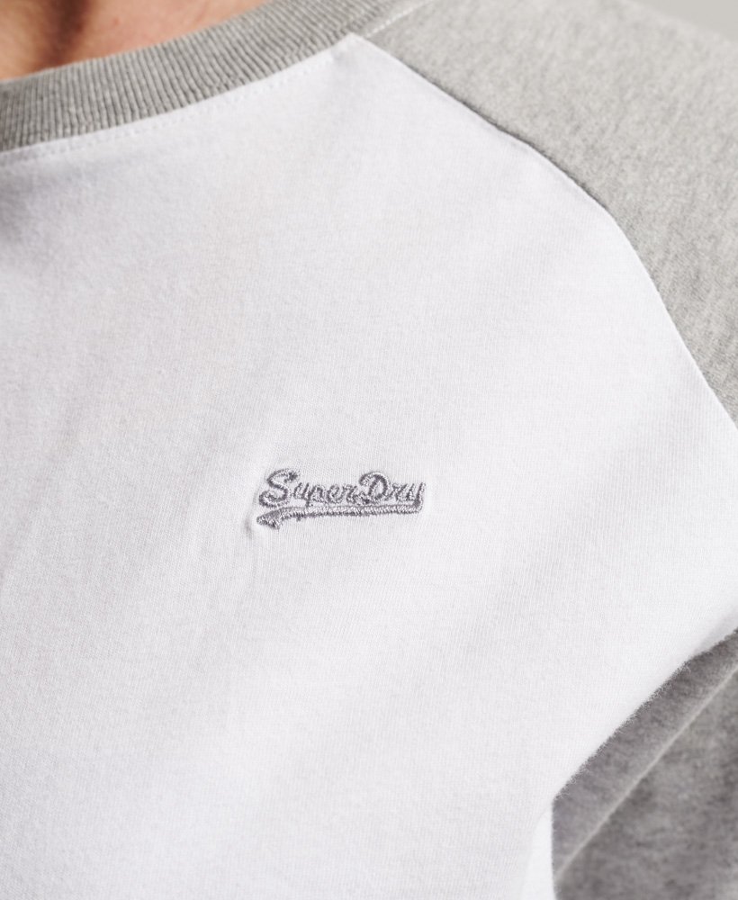 Superdry Womens Organic Cotton Vintage Baseball Long Sleeve Top | eBay