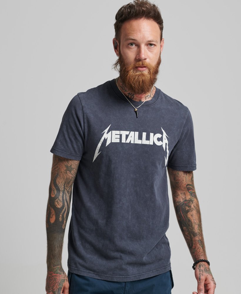 Kantine fange fjende Mens - Metallica Limited Edition Band T-Shirt in Black | Superdry