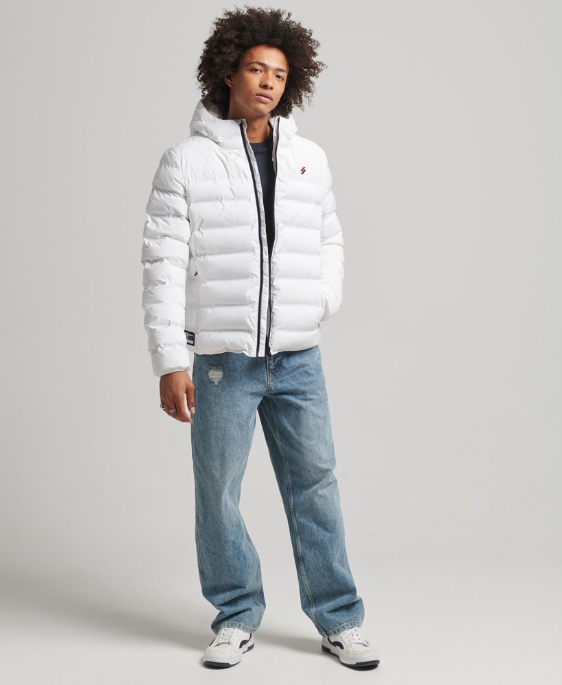 Superdry on sale white parka