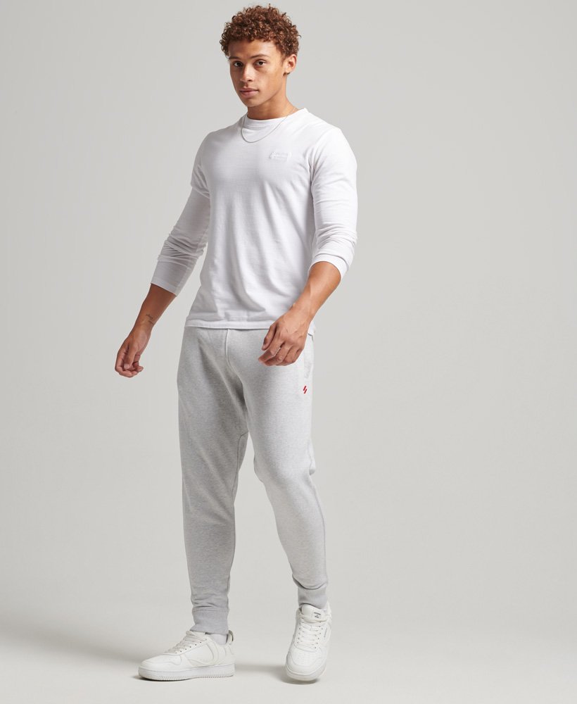 Superdry Essential Tapered Cuff Joggers - Men's Mens Sweatpants