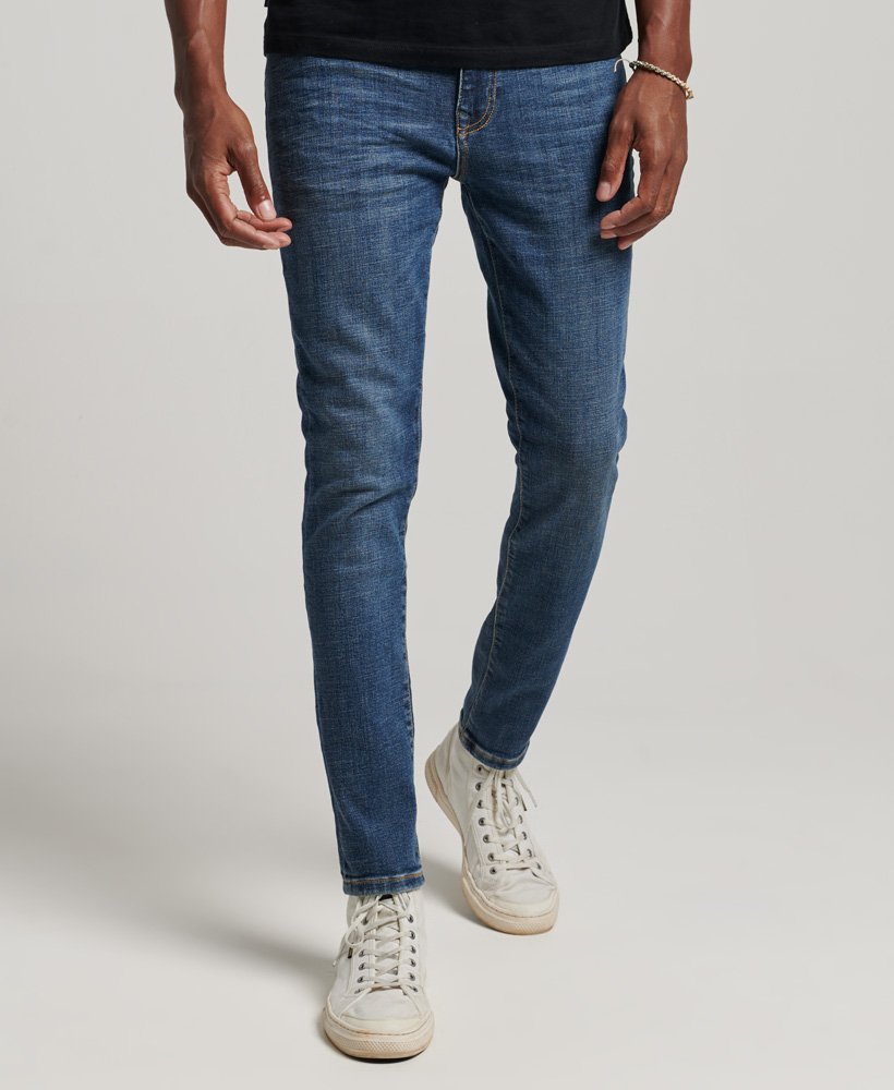 Mens - Vintage Skinny Jeans in Blue | Superdry