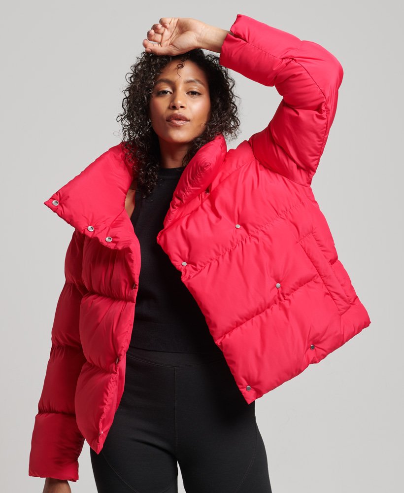 Next red outlet padded jacket