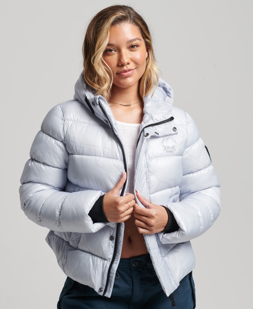 Ladies superdry puffer jacket hotsell