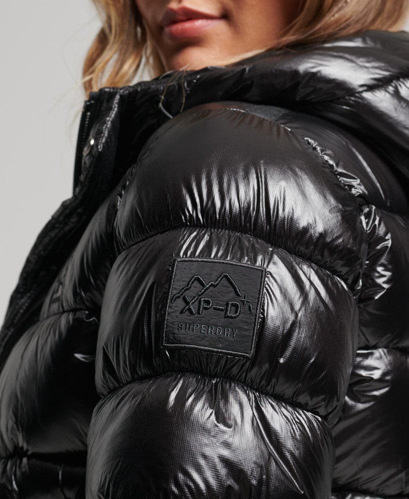 Superdry Sport Puffer Bomber Jacket Giacca Invernale Da Donna - Oliva (Dusty Olive), Taglia 42, Stile Bomber Imbottito
