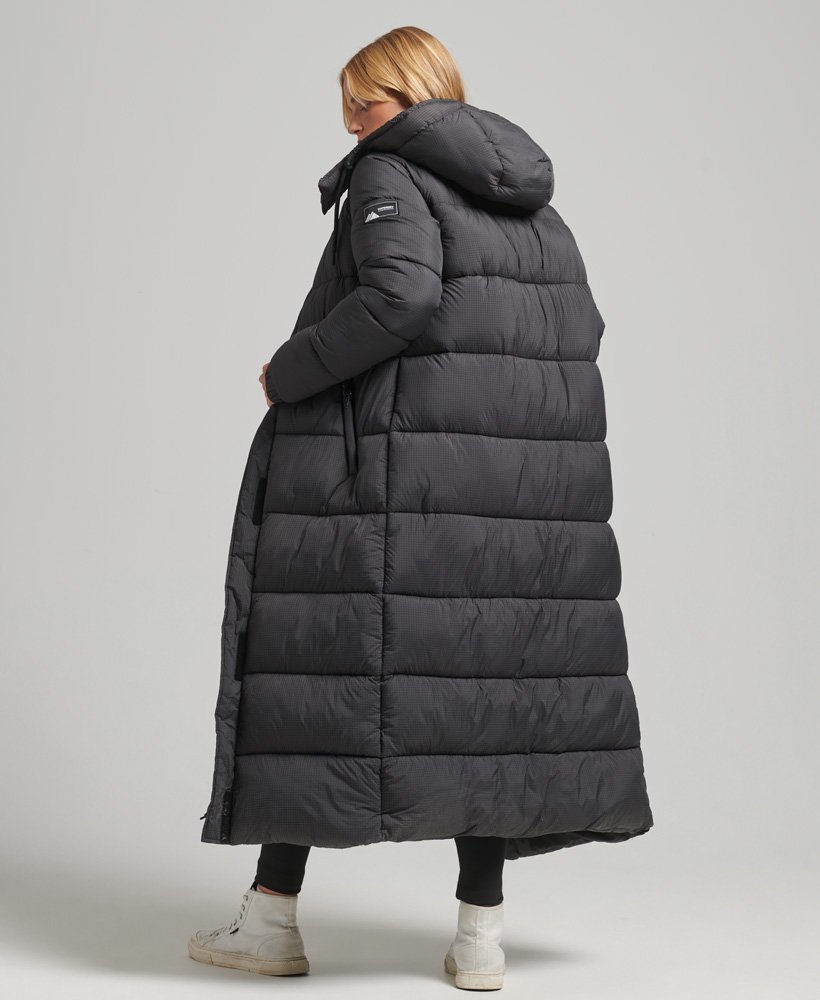 Superdry long hot sale coat