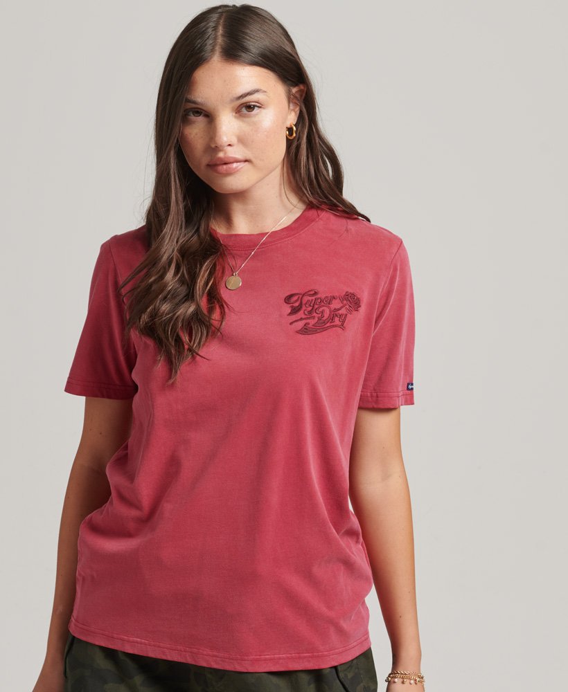Women’s Pride & Craft TShirt in Red Superdry UK