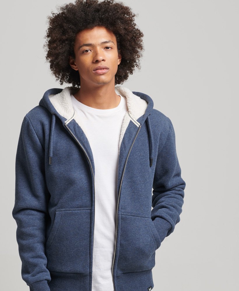 Pure Cotton Fleece Lined Hoodie