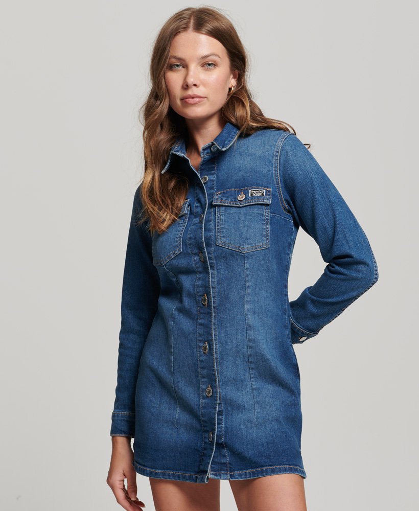Why a denim dress is the doitall piece women need for their autumn  wardrobes in 2021