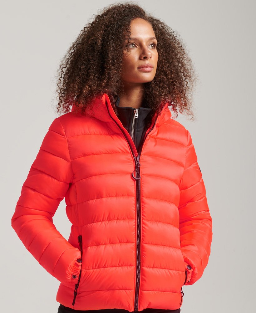 Superdry Hooded Classic Puffer Jacket - Women's Womens Jackets