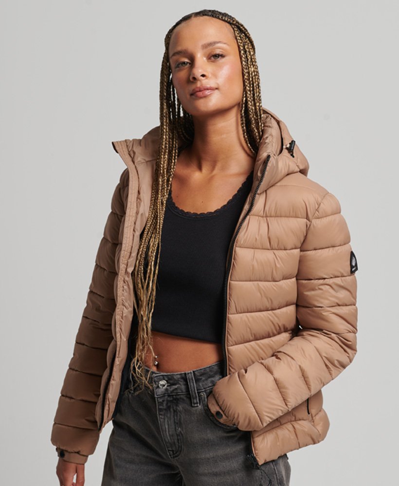 Superdry puffer 2025 jacket ladies