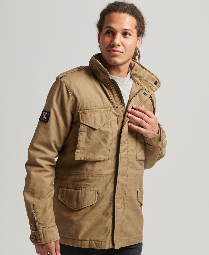 Superdry Chaqueta militar M65 con forro de borreguillo - Hombre para Hombre