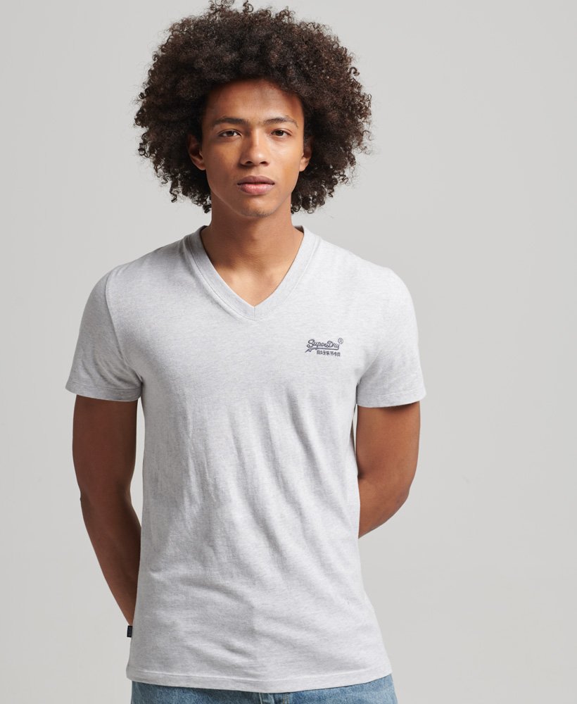 Men's Osaka 6 Marl Standard T-Shirt in Glacier Grey Marl
