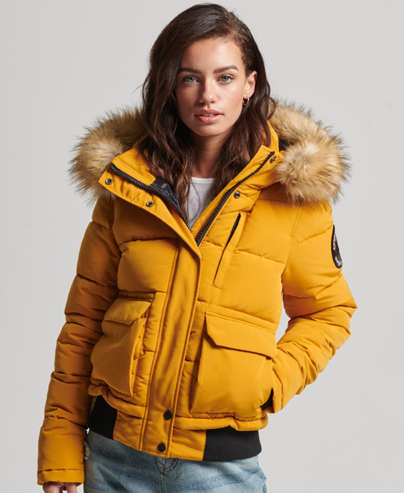 Superdry Everest Bomber Jacket - Yellow