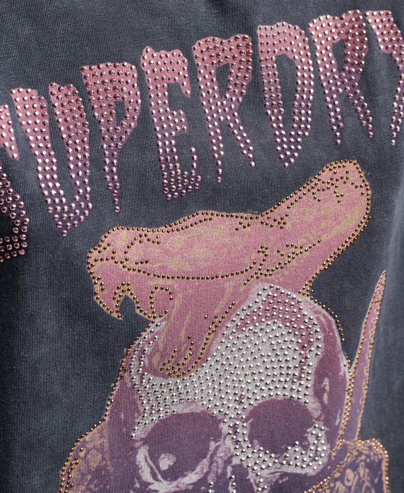Superdry Womens Brand Mark Metal T-Shirt | eBay