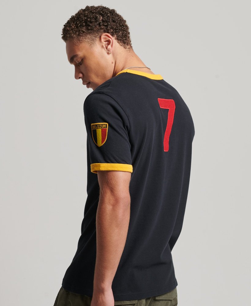 Superdry Ringspun Football Brazil T-Shirt - ShopStyle