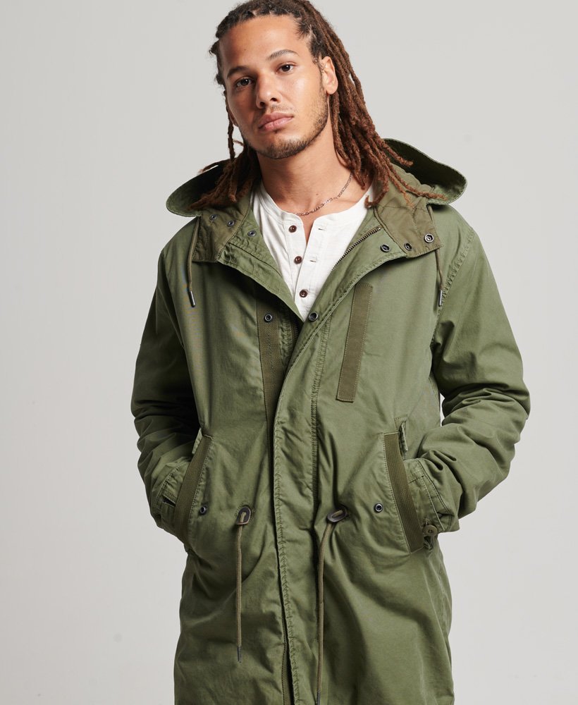 Superdry Parka militaire Vintage Homme Soldes Homme Vestes