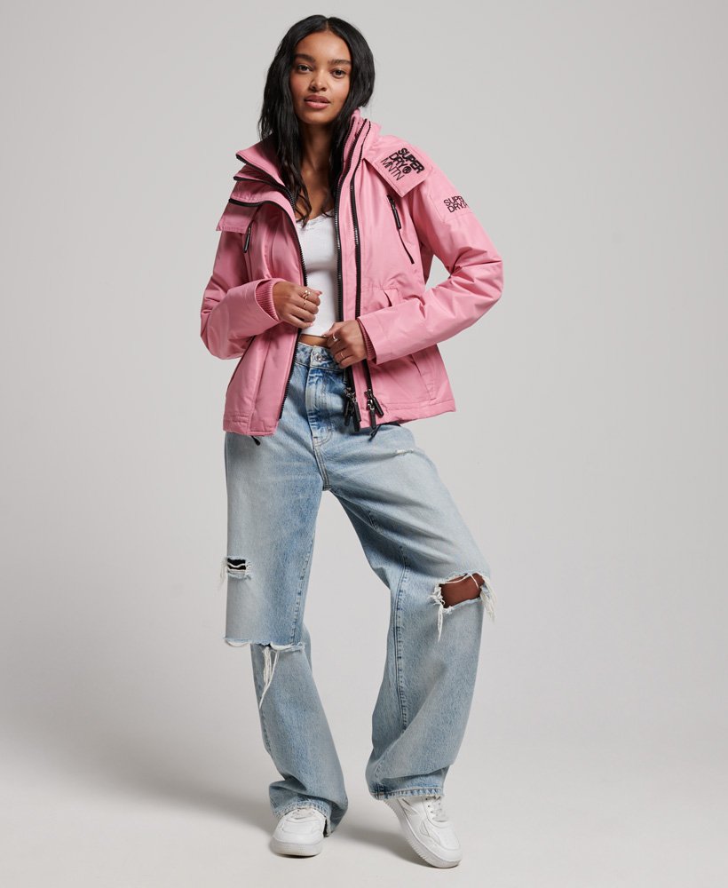 Gray pink outlet jacket