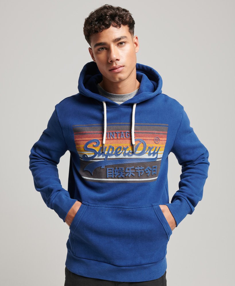 Superdry Vintage Logo Cali Hoodie - Men's Mens Hoodies-and-sweatshirts