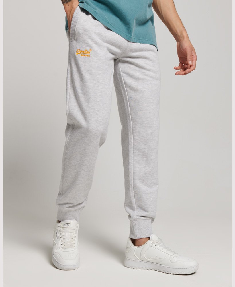 Superdry Vintage Logo Embroidered Cuffed Joggers - Men's Mens Sweatpants