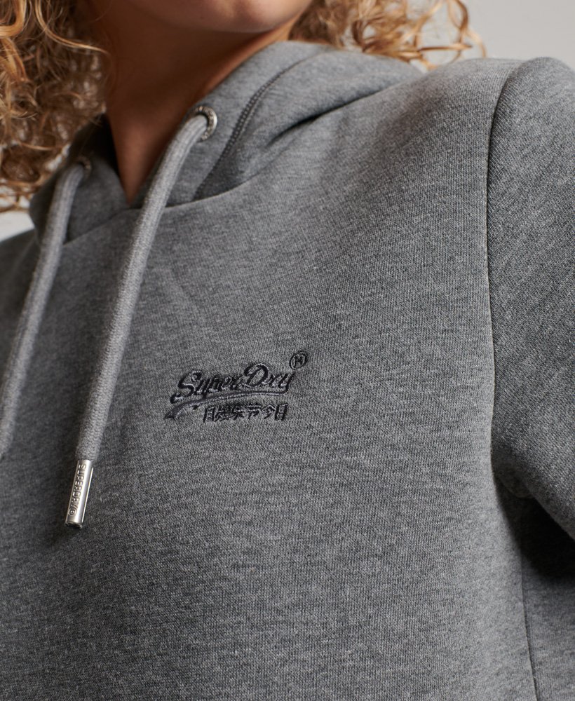 Superdry Hoodies-and-sweatshirts Hoodie Embroidered Womens Logo Women\'s - Vintage