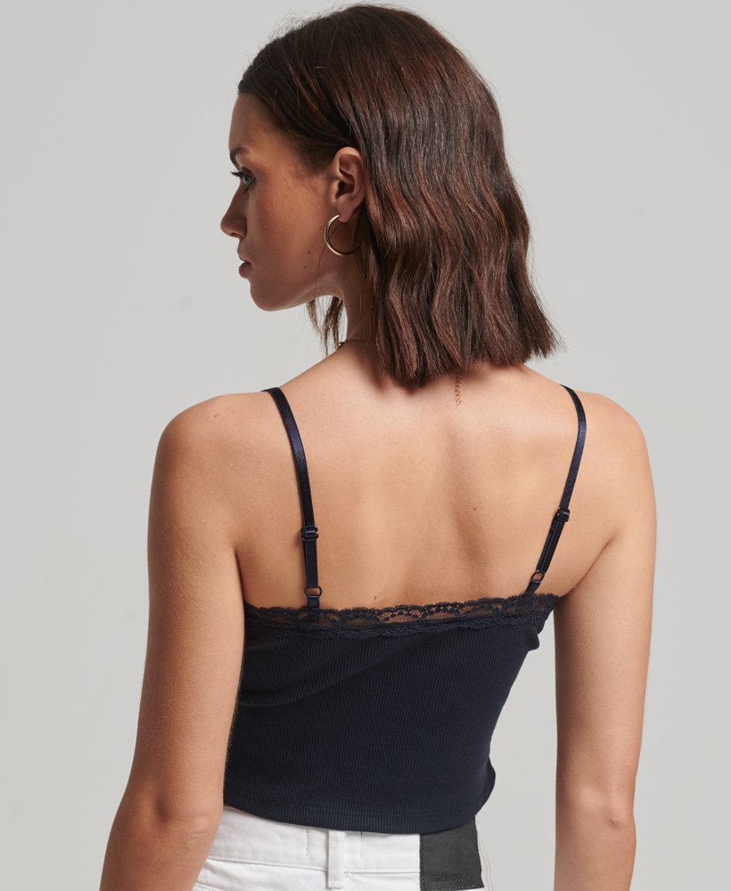 Buy Wallis Corded Lace Cami Top In Black