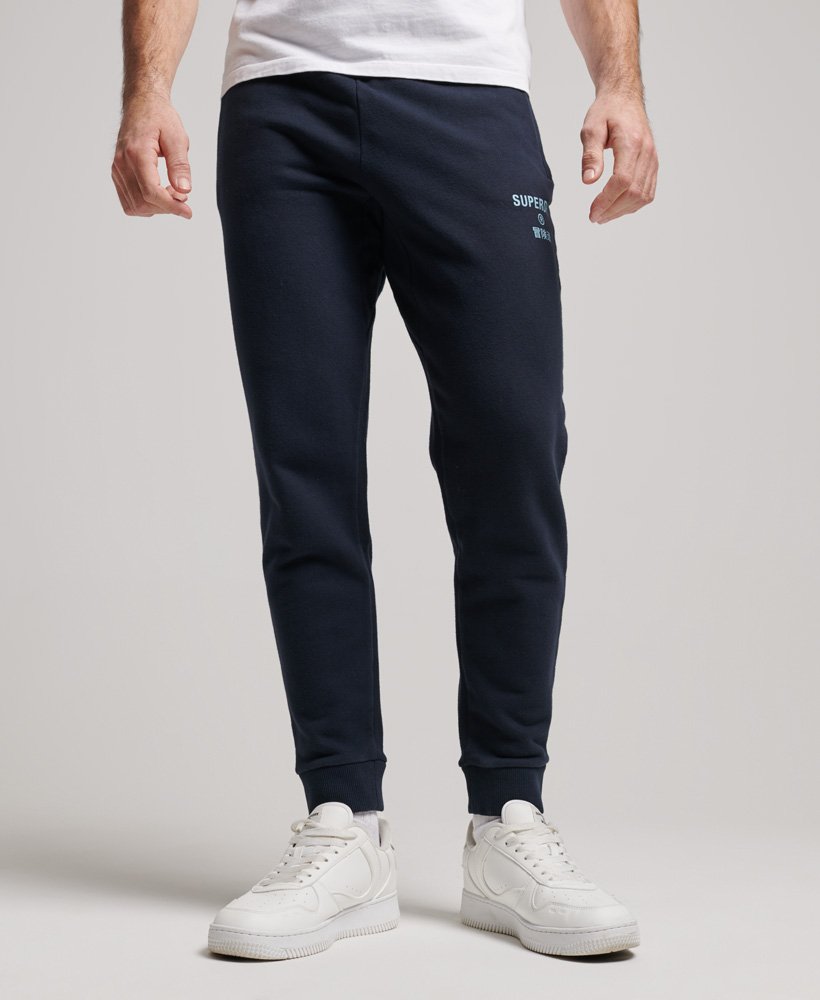Mens - Core Sport Joggers in Eclipse Navy | Superdry