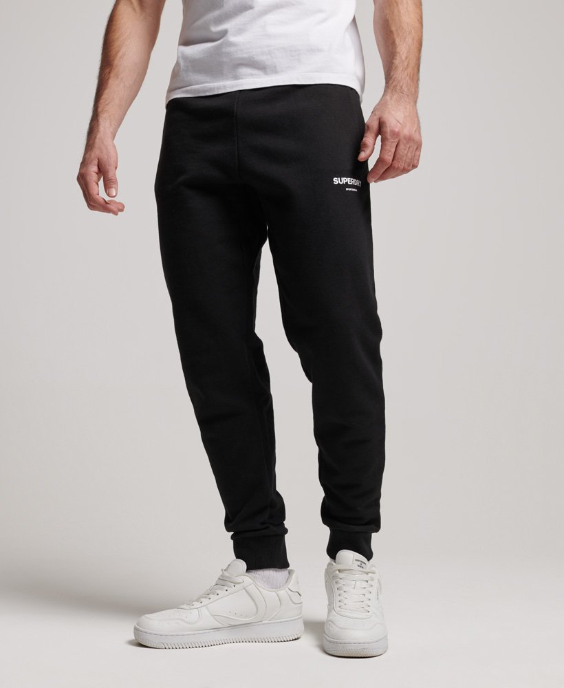 Mens - Core Sport Joggers in Black | Superdry
