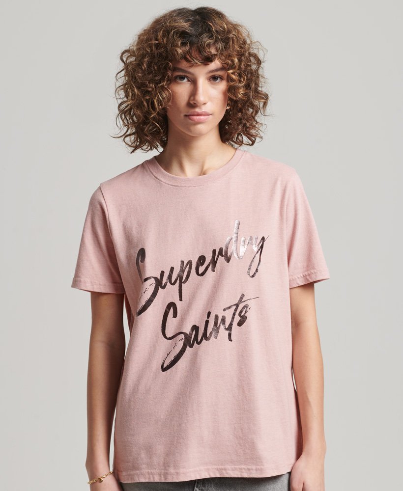 Vintage Embellished T-Shirt - Superdry