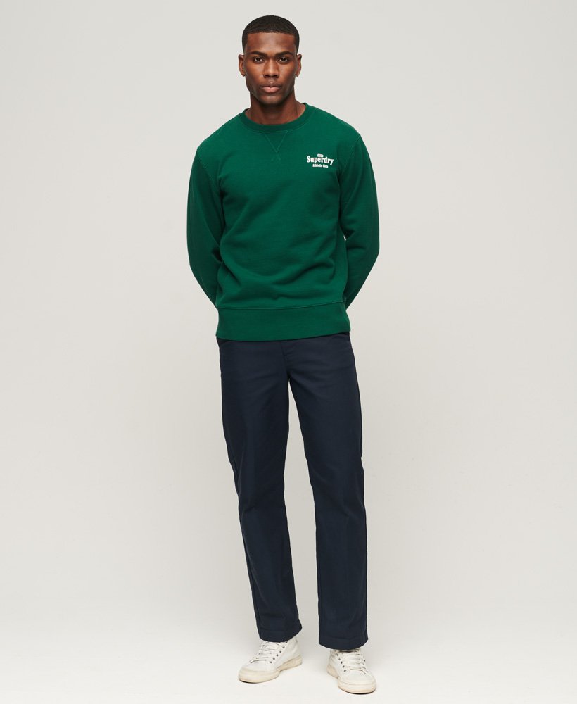 Men's - Code Athletic Club Crew Sweatshirt in Green