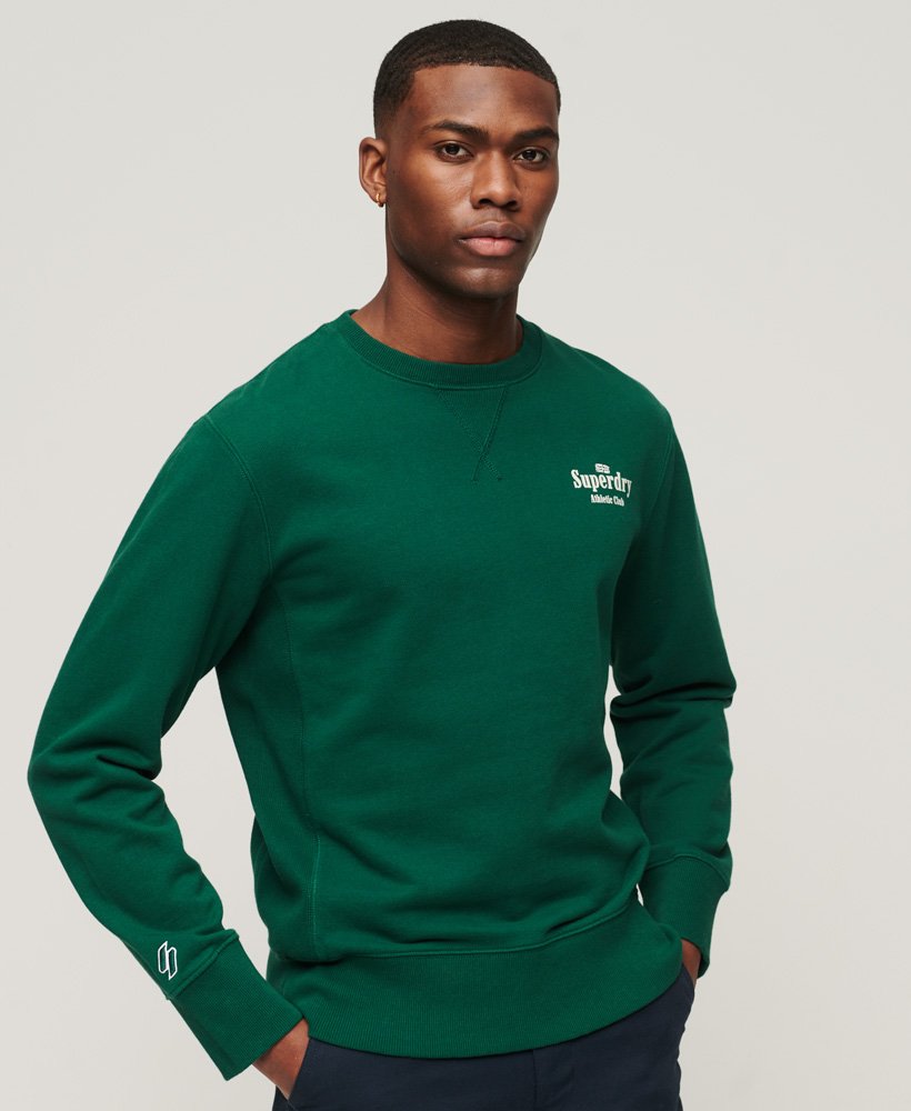 Men's - Code Athletic Club Crew Sweatshirt in Green