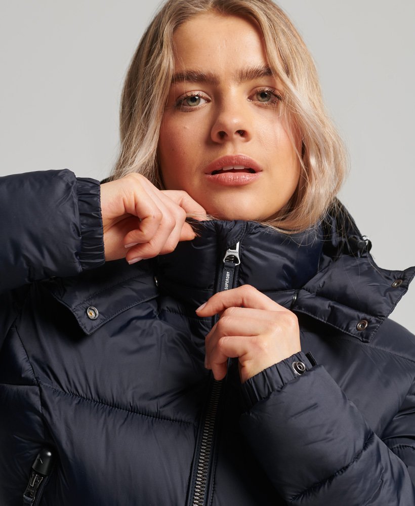Superdry Fuji Cropped Hooded Jacket - Women's Womens Jackets