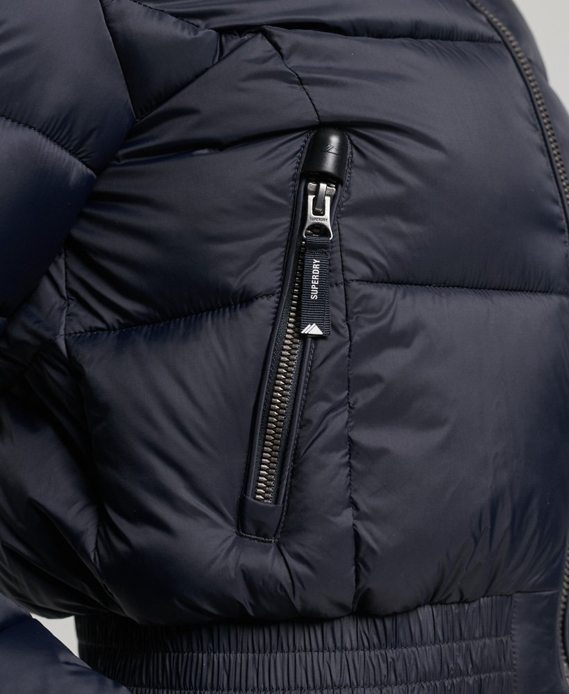 Superdry Fuji Cropped Hooded Jacket - Women's Womens Jackets
