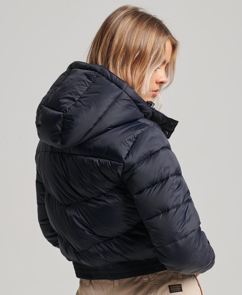 Superdry Fuji Cropped - Hooded Jacket Jackets Womens Women\'s