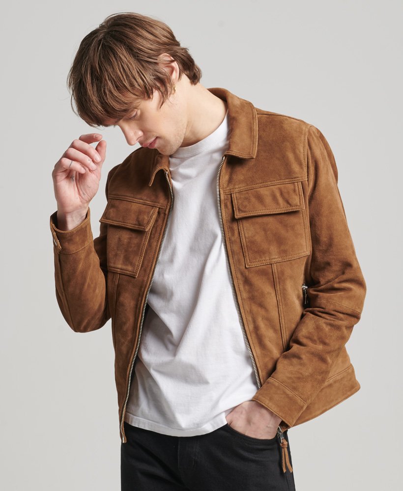 Suede jackets hot sale mens uk