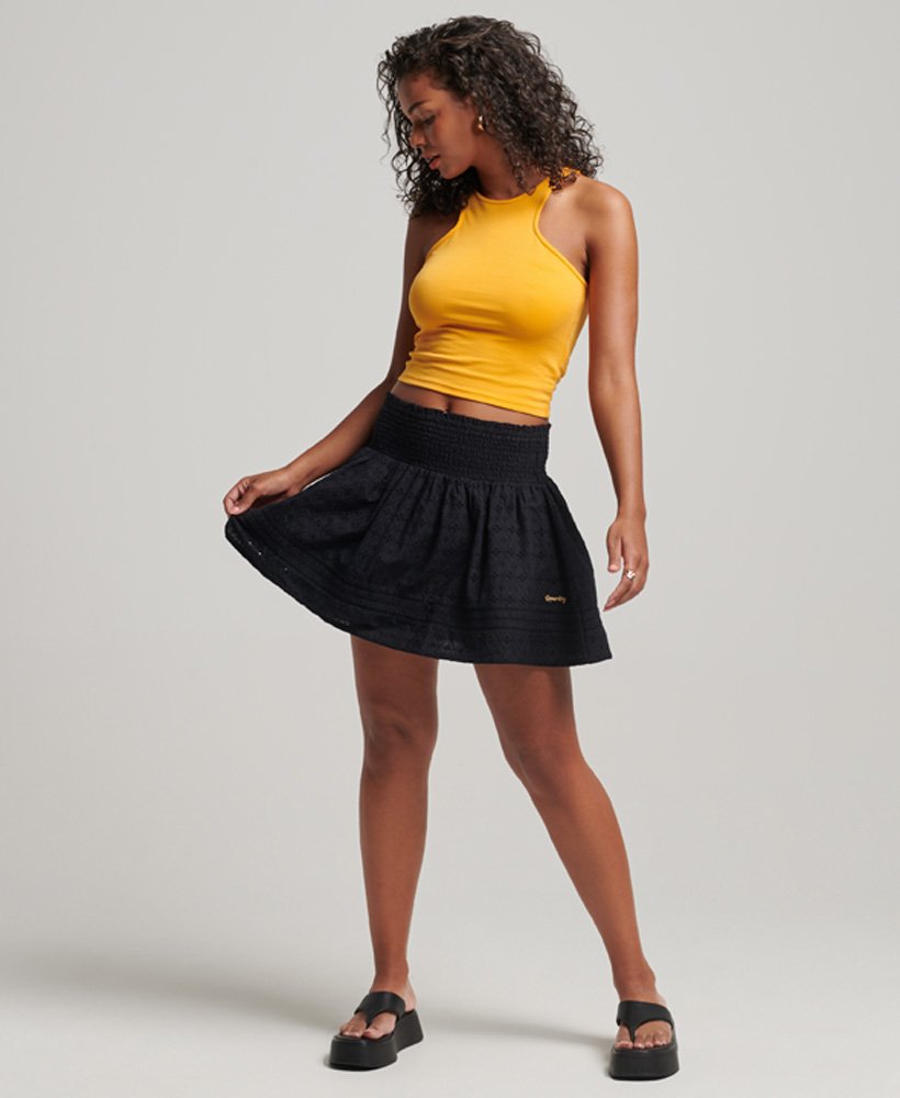 Lace Black - | Skirt UK in Womens Mini Superdry Vintage