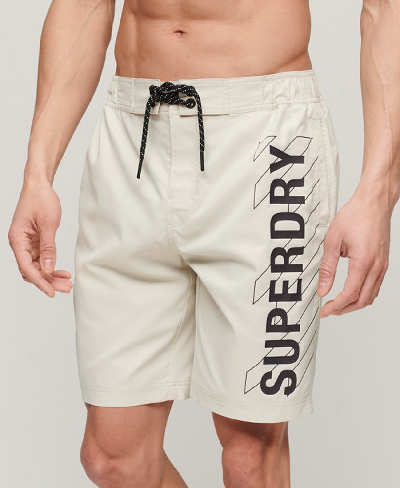 Superdry Sportswear Recycled Board Shorts - Mens Mens Swim-shorts